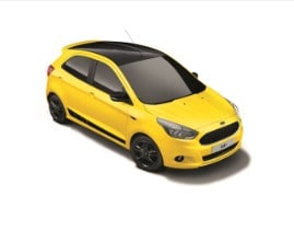 New Ford KA+ Colour Edition  (Bright Yellow)